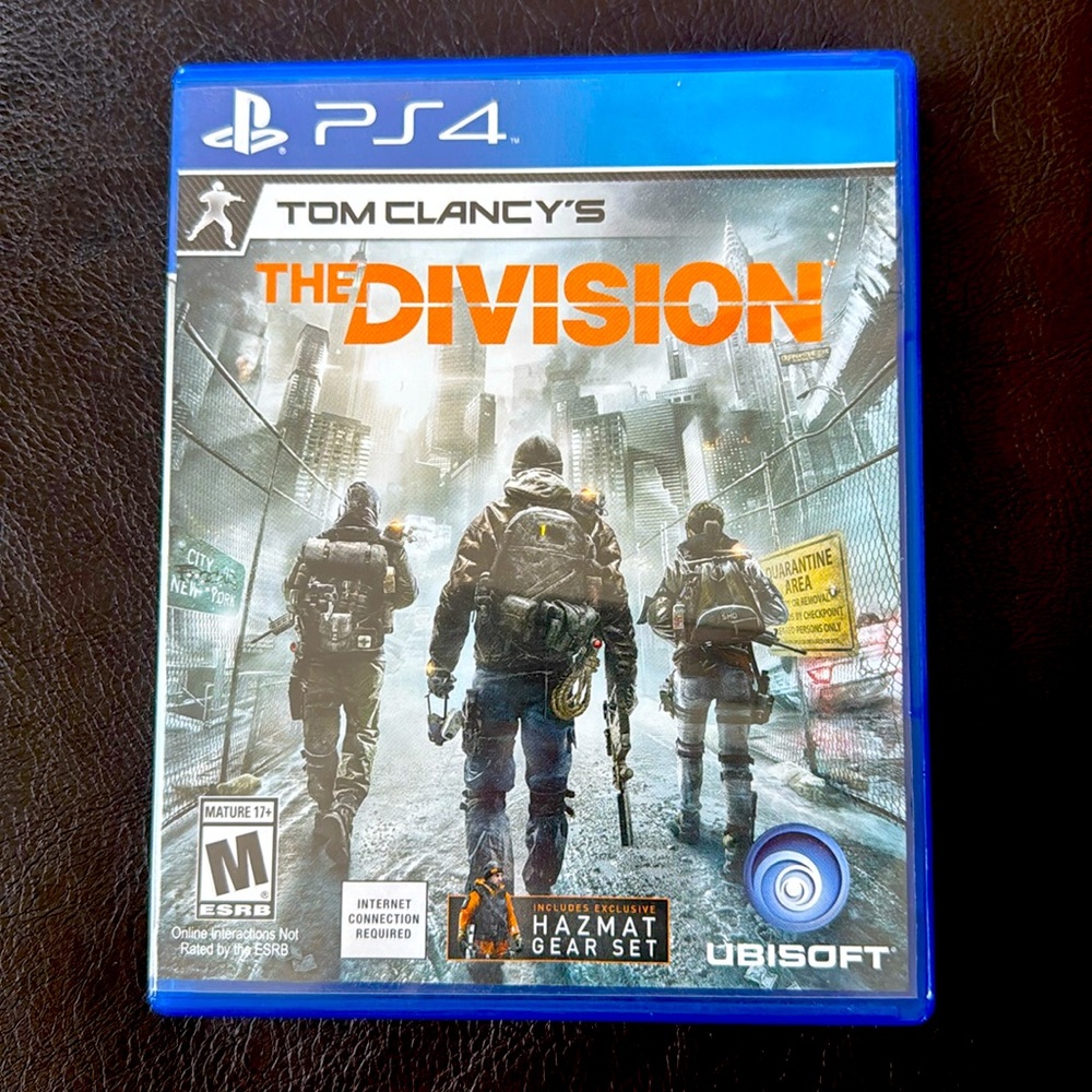 PS4. Tom Clancy’s-The Division